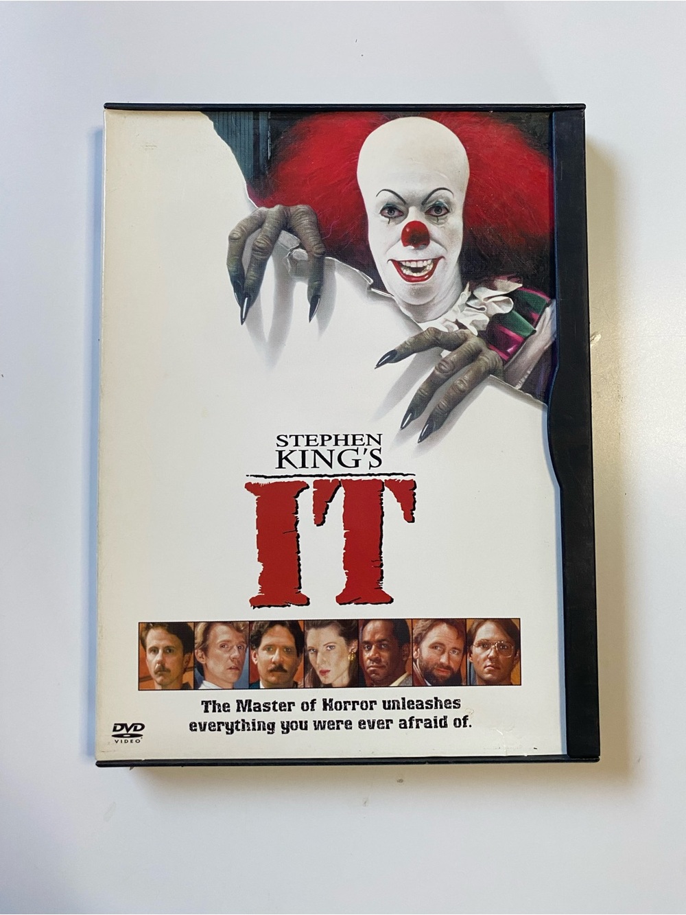 Stephen King's It (DVD, 1990) Tim Curry Pennywise Horror Miniseries